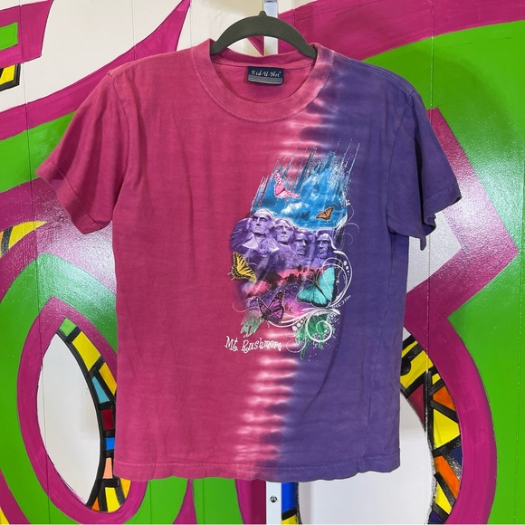 Kid U Not, Mt Rushmore Pink and Purple T-Shirt. Size Large. Excellent condition! - Picture 1 of 5